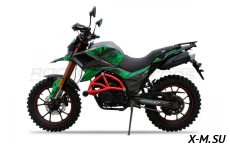 Мотоцикл турэндуро ROCKOT HOUND 250 LUX (зеленый, ЭПТС)