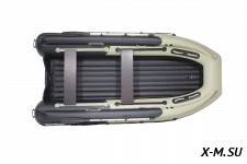 Лодка надувная REEF TRITON 370 S-Max с интегрированным фальшбортом