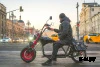 Электробайк WHITE SIBERIA WILD WHEEL 3950W BLACK