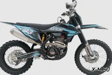 Эндуро / кроссовый мотоцикл BSE T8 Neon Blue (015)