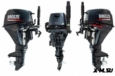 Лодочный мотор BREEZE-YAMAHA F9,8S (4х тактный)