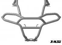Защита передняя усиленная (глянец)