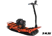 Мотосноуборд PROMAX SNOWBIKE FLAME, редуктор с автомат сцеплением. фара, тормоз