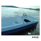Моторная лодка WYATBOAT Пингвин с консолью (тримаран)