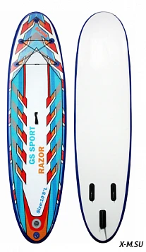 Надувная доска для sup-бординга GS SPORT RAZOR 10’8" Надувная доска для sup-бординга GS SPORT RAZOR 10’8"