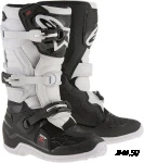 Мотоботы TECH 7 S BLACK WHITE