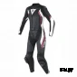 Комбинезон кож. AVRO D2 2 PCS LADY BLACK/WHITE/FUXIA