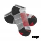 Носки MOTORBIKE FOOTIE  SOCK ROSSO/GRIGIO/NERO