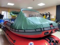 Носовой тент MISHIMO 410 RIVER JET зеленый