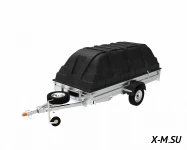 Прицеп Универсал 111345 Евро с крышкой &quot;Jaxal&quot; (комплектация максимальная)