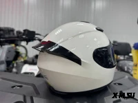 Шлем интеграл HETOSHI XD1-90 цв. Белый глянцевый  р. M 
