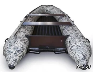 Лодка надувная моторная SOLAR-430 Super Jet tunnel