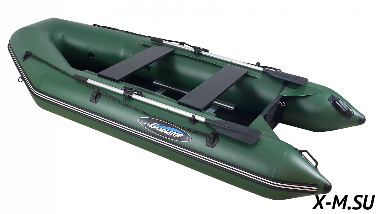 Моторно-гребная лодка ПВХ GLADIATOR A 280 ТК с фанерным дном Моторно-гребная лодка ПВХ GLADIATOR A 280 ТК с фанерным дном