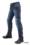 Мотоджинсы мужские INFLAME DRACO, цвет синий