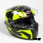 Шлем мото HIZER B561 #1 black/yellow