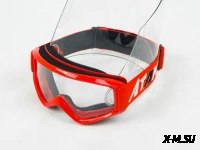 Очки для мотокросса ATAKI HB-319 красные глянцевые