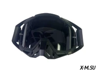 Очки мотокросс 100% XD3-4 коробка цв. оправы Черный цв. стекла Затемненный