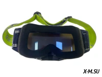 Очки мотокросс SCOTT XD3-80 коробка цв. оправы Черно-серый цв. стекла Синий матовый 