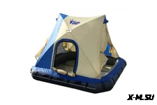 Надувной плот-ПАЛАТКА POLAR BIRD RAFT 260+слань Стеклокомпозит