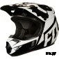 Мотошлем подростковый Fox V1 Race Youth Helmet Black