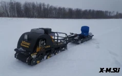 Мотобуксировщик OPTI MAX 22 c реверсом и подогревом ручек