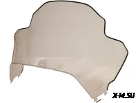 Стекло ветровое для снегохода STELS 600, 800 VIKING, ЕРМАК (высота 52см, толщина 3мм, МПК)