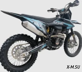 Эндуро / кроссовый мотоцикл BSE T8 Neon Blue (015)