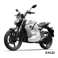 Электромотоцикл WHITE SIBERIA SUPER SOCO TS STREET HUNTER PRO (Белый)