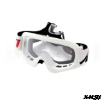 Очки для мотокросса детские ATAKI HB-115 белые глянцевые