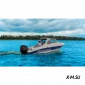 Стеклопластиковый катер WYATBOAT 3П (полурубка)