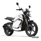 Электромотоцикл WHITE SIBERIA SUPER SOCO TC WANDERER PRO (Белый)