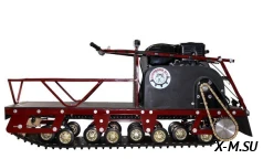 Мотобуксировщик MOTODOG 500 LONG 15 задний привод