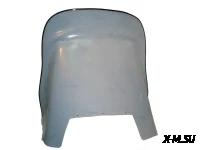 Стекло ветровое для снегохода Yamaha BRAVO  250 T увеличенное (высота 62см, толщина 2мм, ПЭТг)