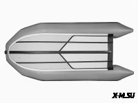 Надувная лодка НДВД ROCKY 415