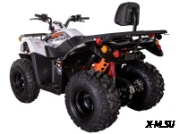 Квадрицикл KAYO AU200 спинка (белый пластик 2024 г.) (ПТС)