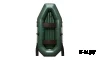 Лодка ПВХ "Skiff-240" надувное дно гребная