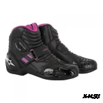 Мотоботы STELLA SMX-1.1 BLACK FUCHSIA