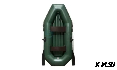 Лодка ПВХ &quot;Skiff-240&quot; надувное дно гребная