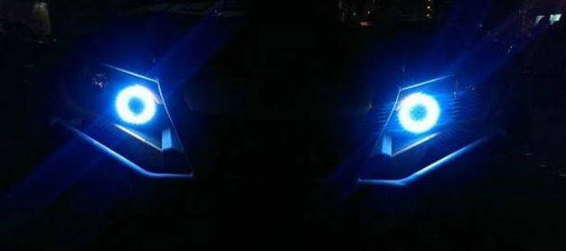 Диодная лента &quot;Ангельские глазки&quot;    габаритного света, d=6 см (СИНИЙ)