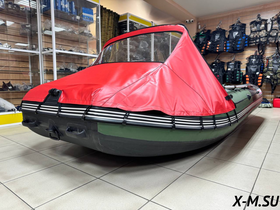 Носовой тент MISHIMO 400 LITE/PRO/LITE DF красный Носовой тент MISHIMO 400 LITE/PRO/LITE DF красный