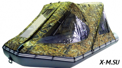 Тент трансформер на лодку Хантер 290 Л и Хантер 290 ЛК