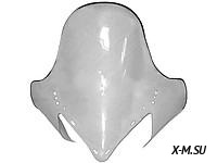 Стекло ветровое для снегохода Yamaha VENTURE RS (высота 65см, толщина 2мм, ПЭТг)