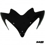 Стекло ветровое для снегохода Yamaha RX-1MTX 2009 (высота 27см, толщина 2мм, ПЭТг)