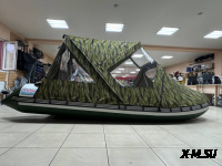 Ходовой комб. (носовой+основной) тент MISHIMO 390 RIVER FJET PRO кмф зеленый (6)