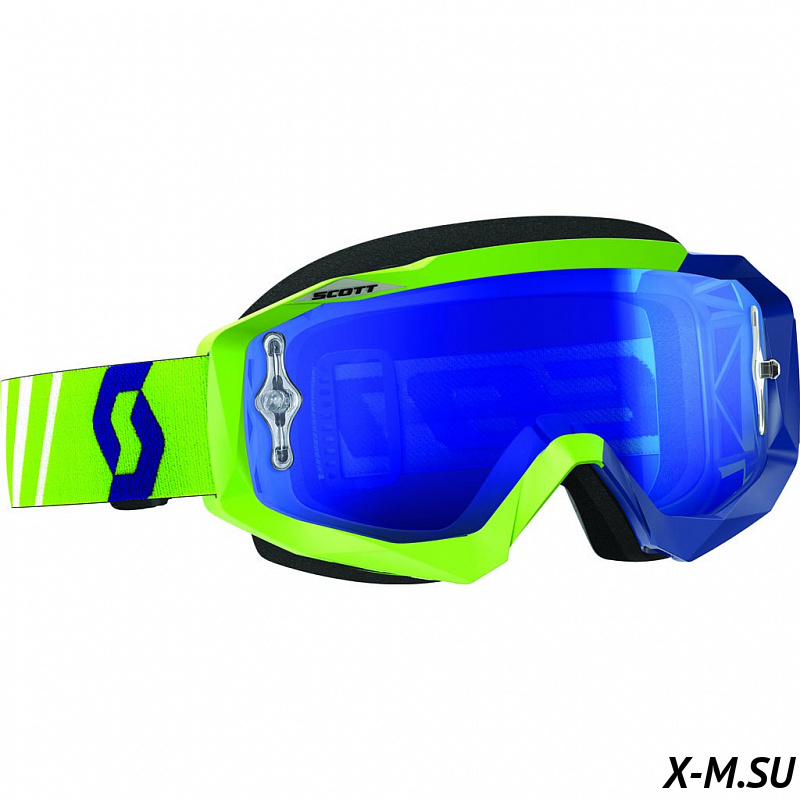 Очки Hustle MX green/blue electric blue Очки Hustle MX green/blue electric blue