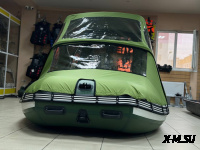 Ходовой комб. (носовой+основной) тент MISHIMO 390 LITE/PRO/LITE DF зеленый