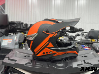 Шлем кроссовый HETOSHI AD2-6 цв. Черно-оранжевый  р. M