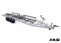 Технологическая транспортная тележка для хранения яхт и катеров  МЗСА 16000ЯТ.001