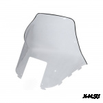 Стекло ветровое для снегохода Polaris Widetrak LX (высота 74см, толщина 3мм, МПК)