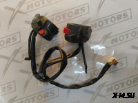 Блоки переключателей (пульты) левый и правый (комплект) на МаксиСкутер PROMAX-HONDA ADV